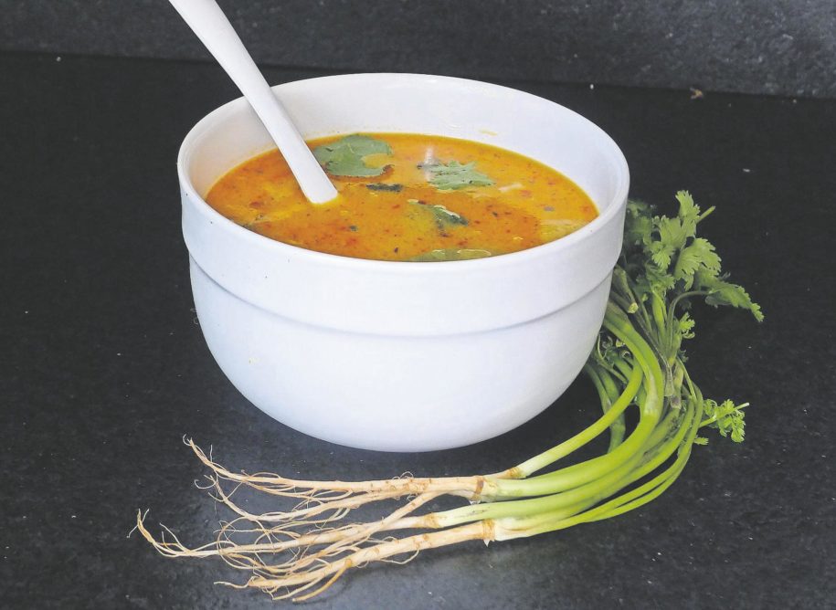 3-soups-from-1:-thai-stock-a-versatile-way-to-use-up-cilantro